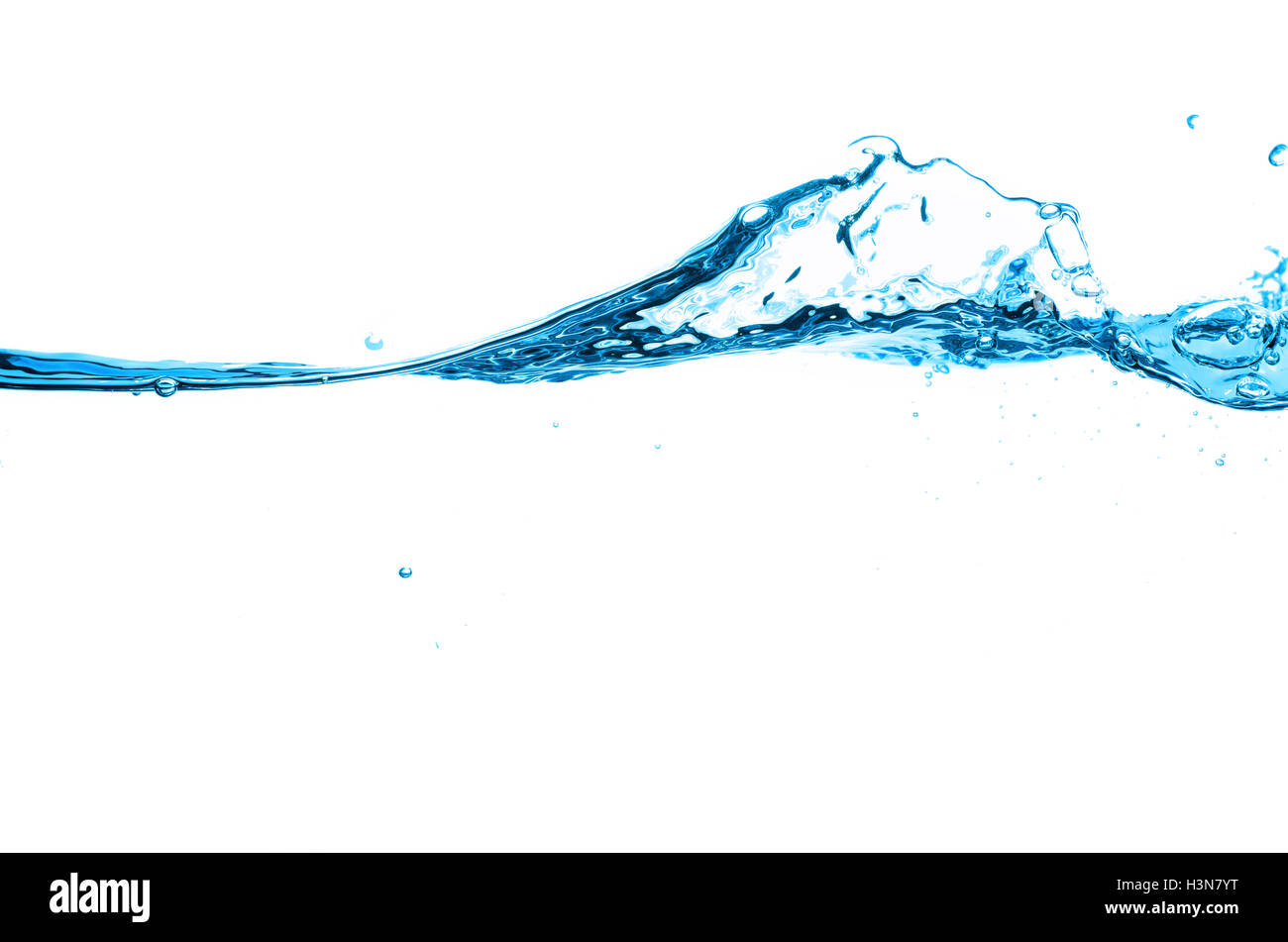 onde di acqua Foto Stock