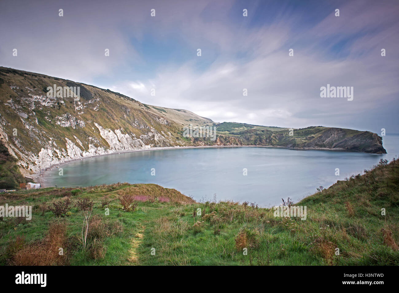 Lulworth Cove, West Lulworth, Dorset Regno Unito, GB Foto Stock