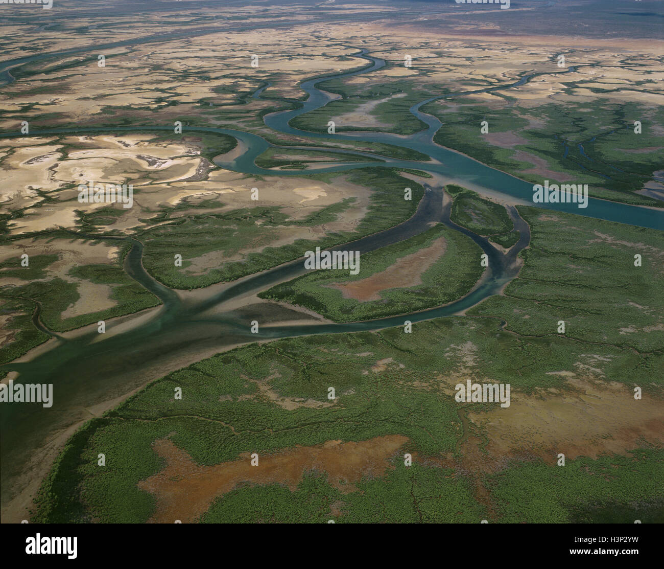 McArthur River Delta, Carrington Canale, Foto Stock