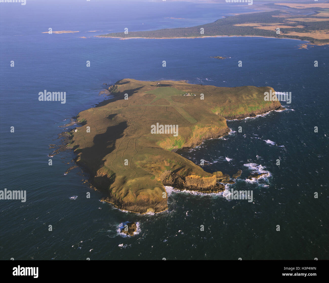 Isola di trifoglio, 116 ettari, Foto Stock