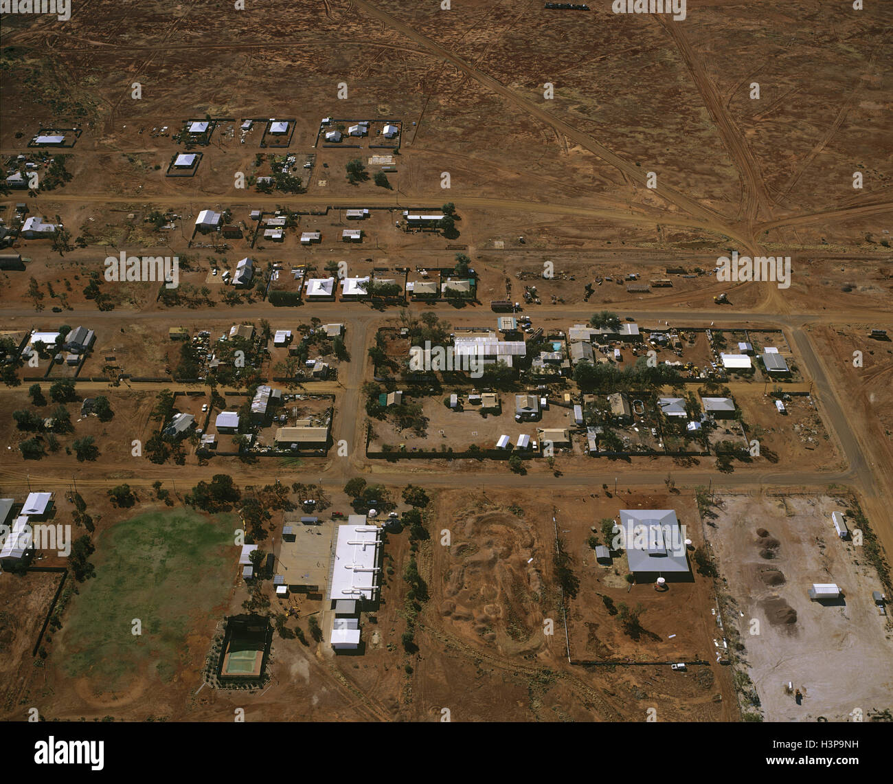 Oodnadatta township Foto Stock