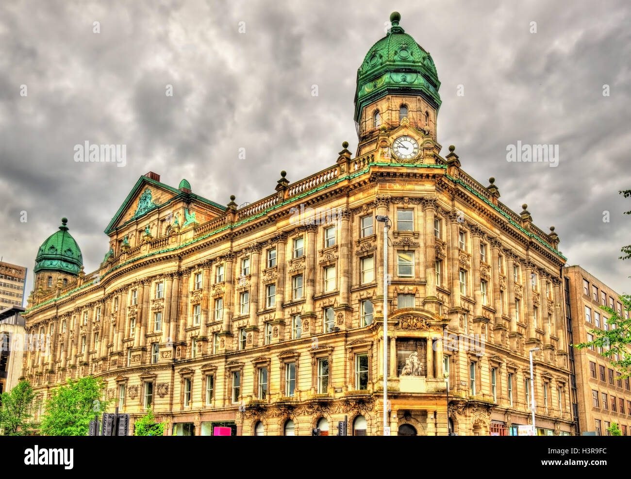 Scottish provvida Istituzione, un edificio storico a Belfast - Irlanda del Nord Foto Stock