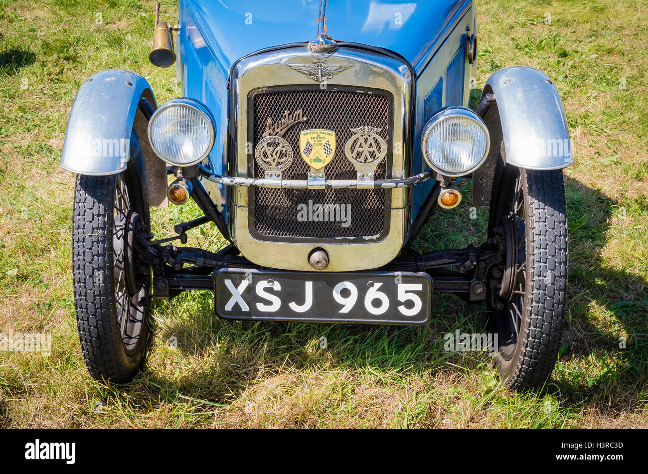 Frpmt pf a 1930s Austin 7 Tourer Sports Racing car Foto Stock