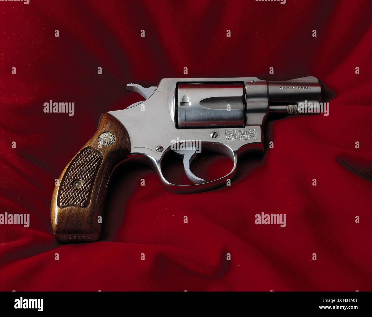 Rivoltelle, Smith & Wesson colt, 38 appositamente, still life, la fotografia del prodotto, arma, armi, armi da fuoco, pugno arma, revolver, attacco, difesa, attività criminale, sparare Foto Stock