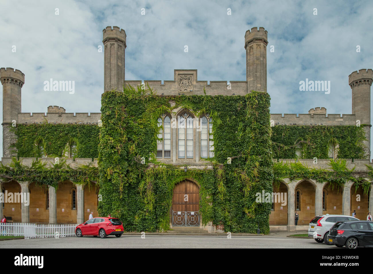 La Corte, Lincoln Castle, Lincolnshire, Inghilterra Foto Stock
