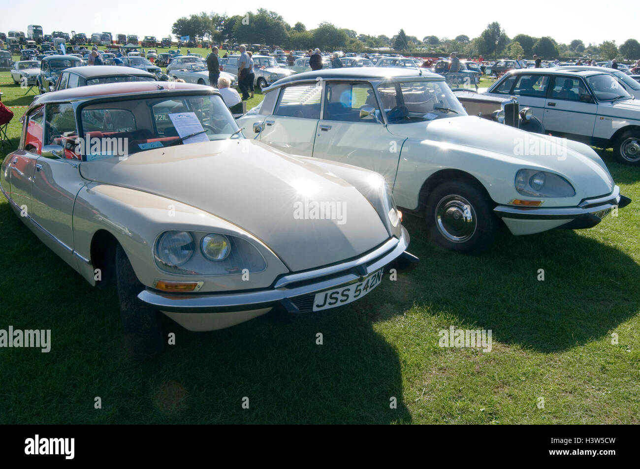 Citroen ds moderno retro styling futuristico fresco Foto Stock