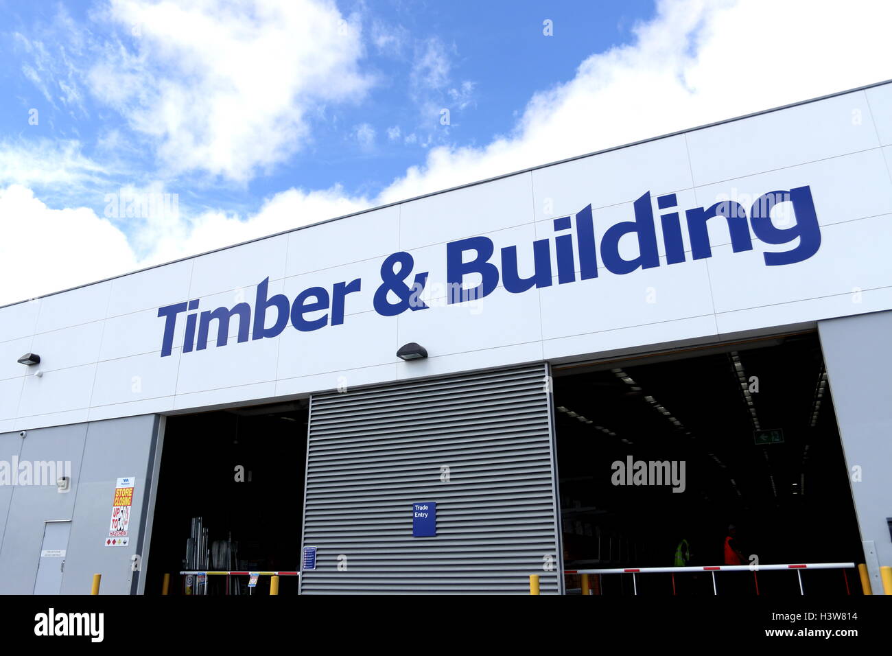 Masters - Australian negozio di ferramenta - Timber & Building sezione Foto Stock