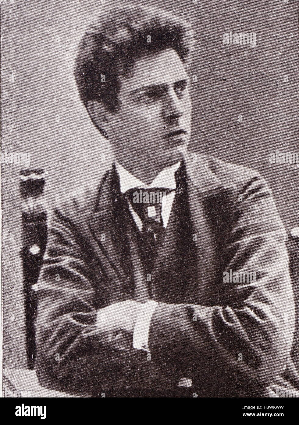 Ritratto di Pietro Mascagni (1863-1945) un compositore italiano . In data xx secolo Foto Stock