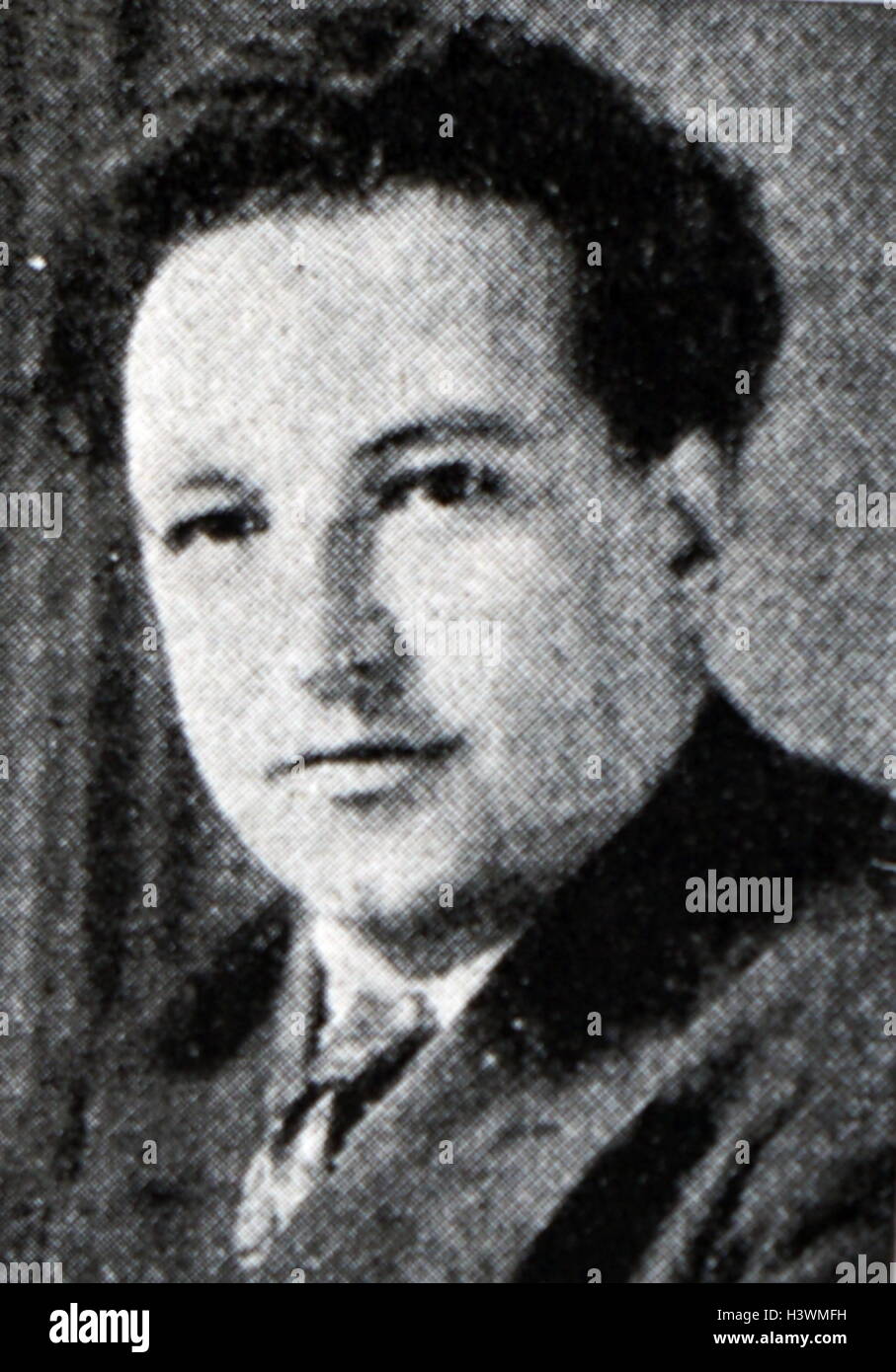 Ritratto fotografico di Arthur Honegger (1892-1955) un compositore svizzero e membro di Les 6. In data xx secolo Foto Stock