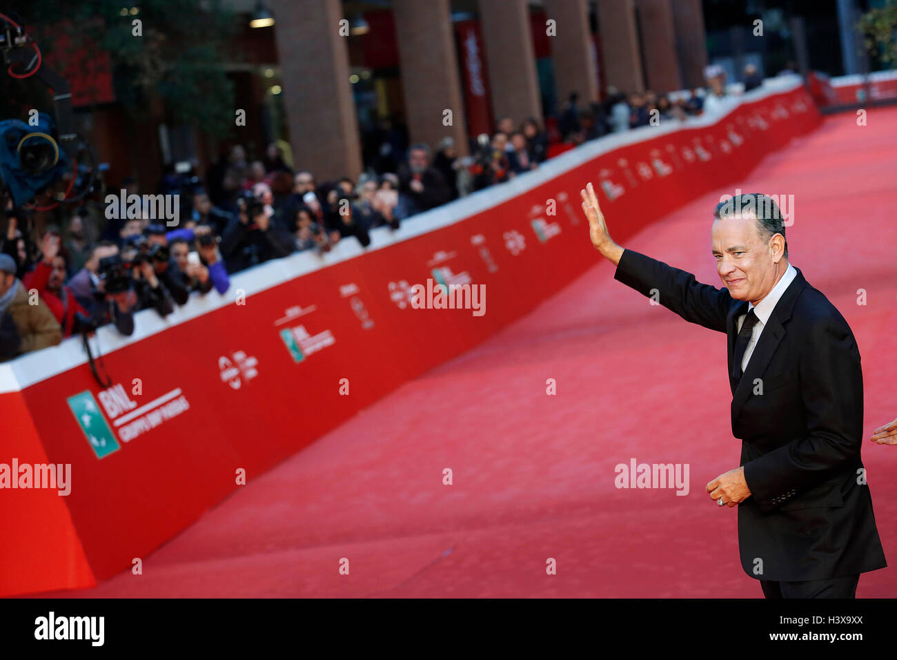 Tom Hanks Roma 13 ottobre 2016. Roma Film Fest XI edizione. Foto di Samantha Zucchi Insidefoto Credito: insidefoto srl/Alamy Live News Foto Stock