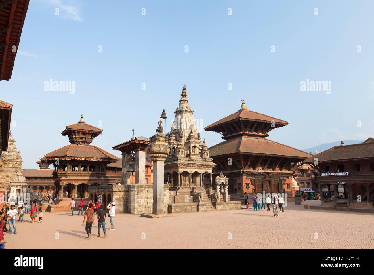Durbar Square, Bhaktapur, Nepal Foto Stock