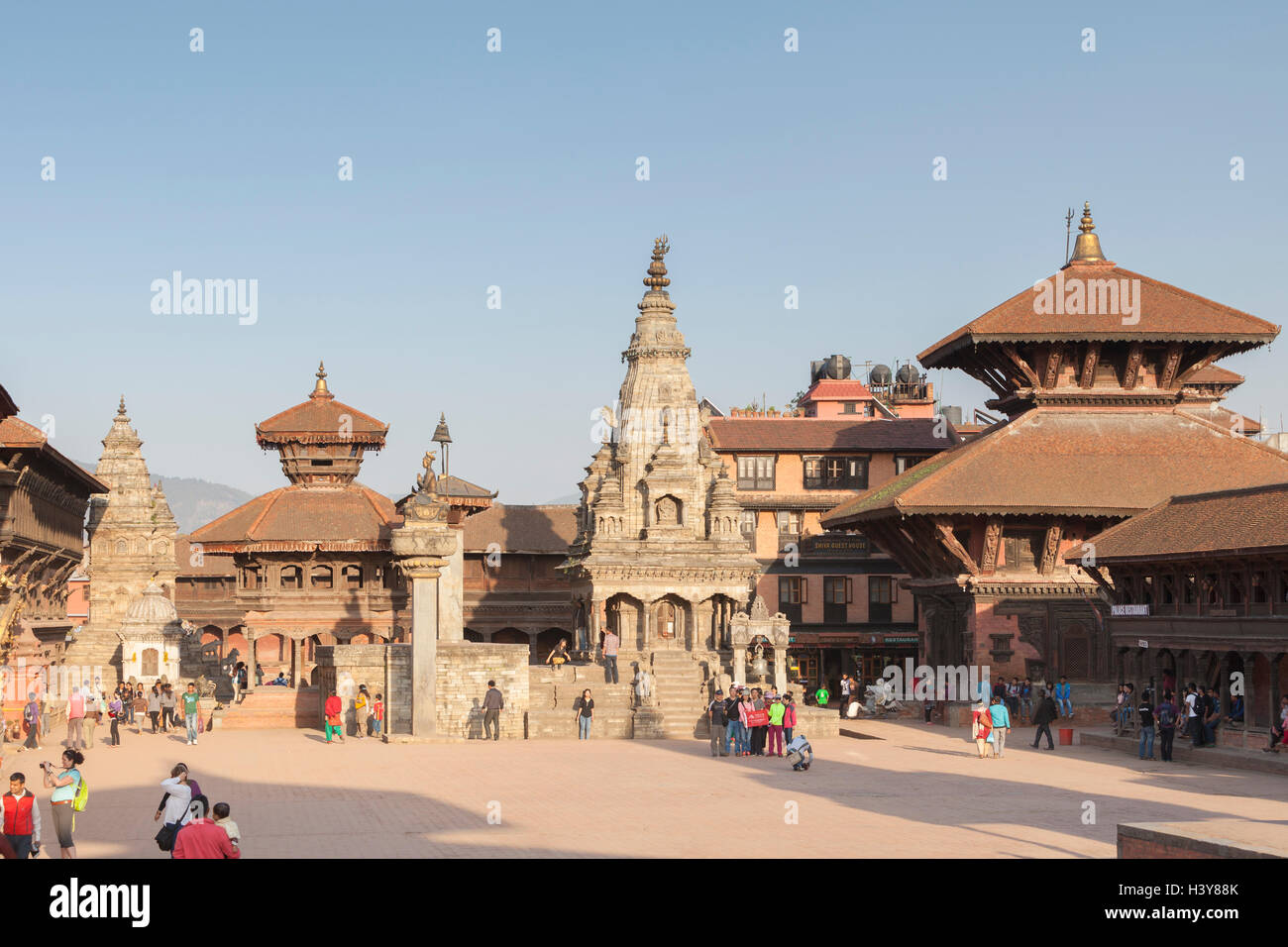 Durbar Square, Bhaktapur, Nepal Foto Stock