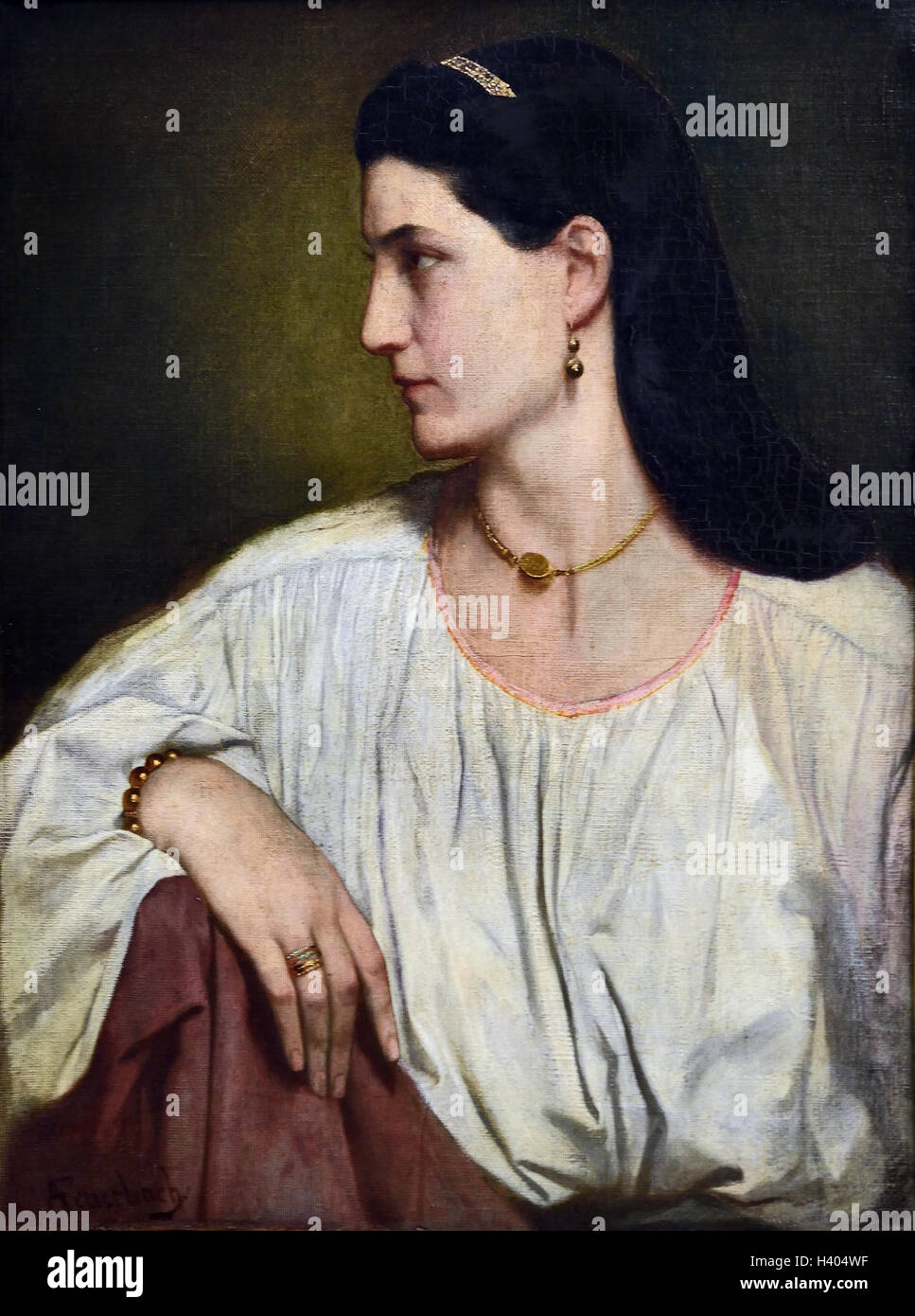 Nanna 1861 Anselmo Feuerbach 1829-1880 il tedesco in Germania Foto Stock