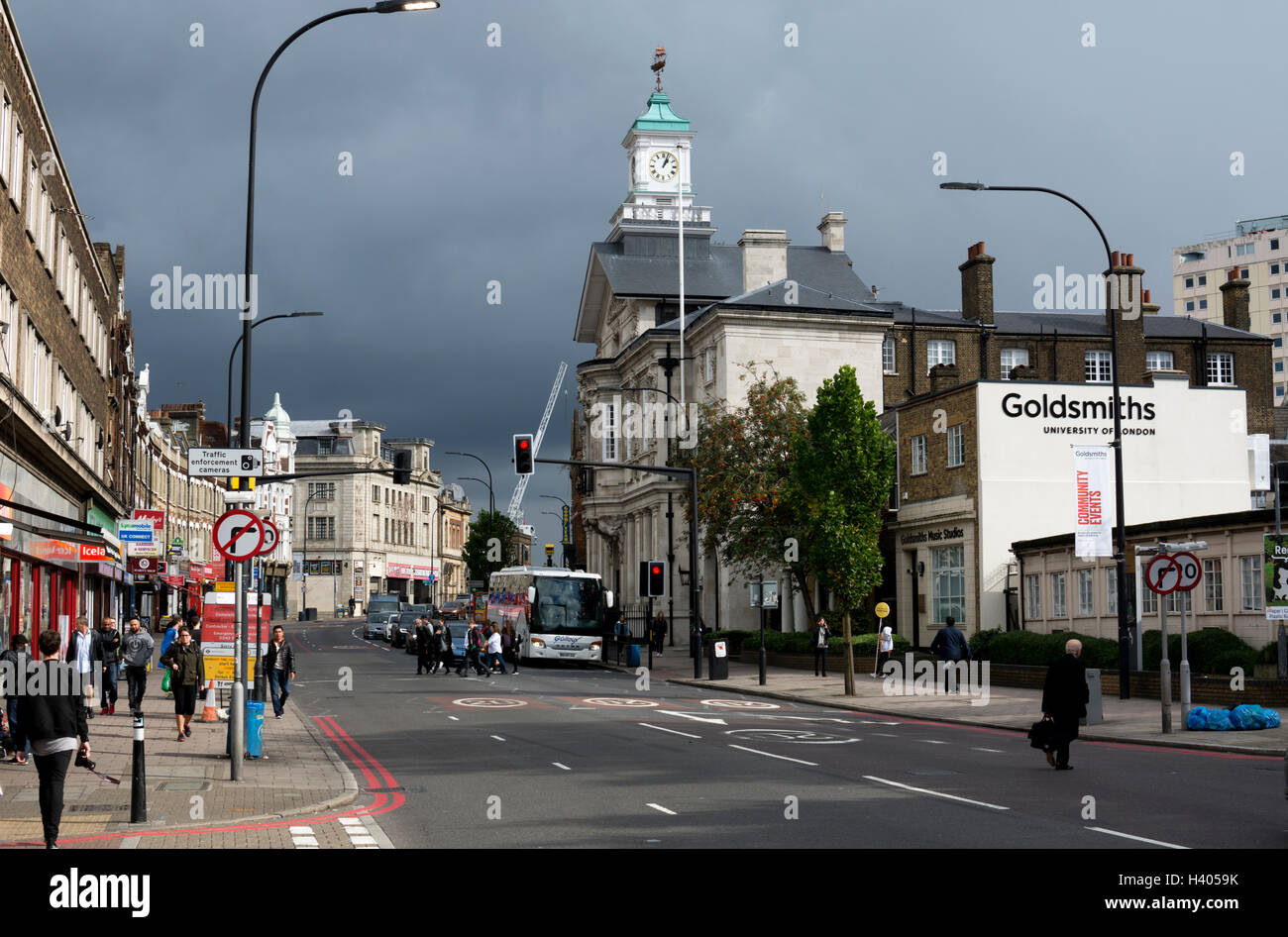 New Cross Road, Londra, Regno Unito Foto Stock