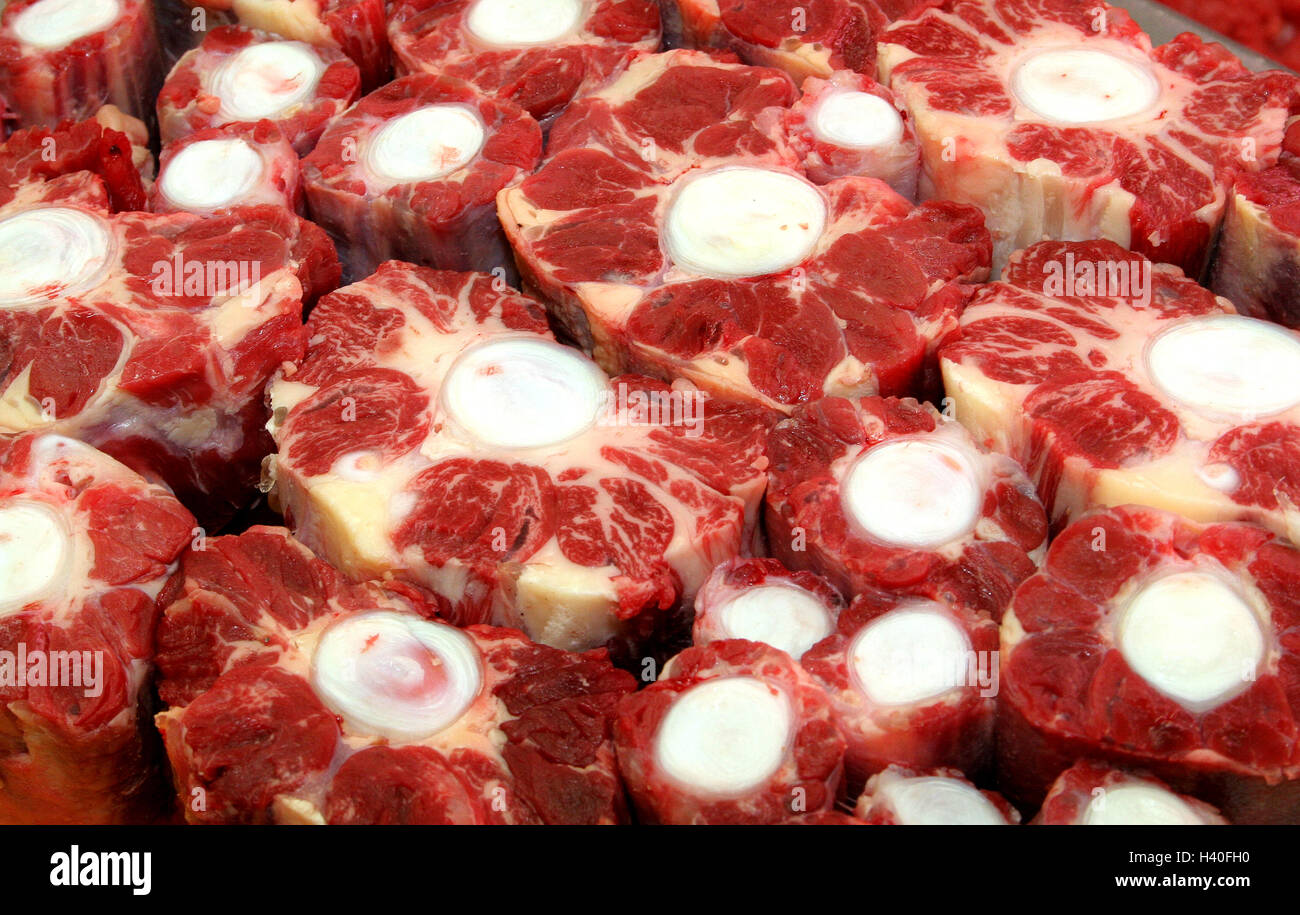 Carni bovine Coda della coda di vitellone Foto Stock