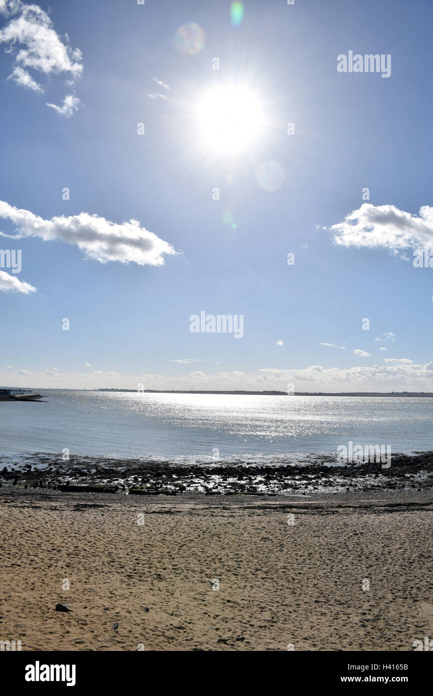 Concord Spiaggia dell'Estuario Del Tamigi canvey island ESSEX Inghilterra fotografia foto 