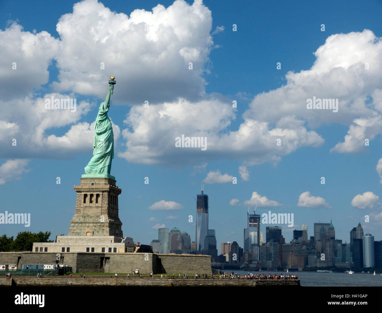 Statua della Libertà, New York, Stati Uniti Foto Stock