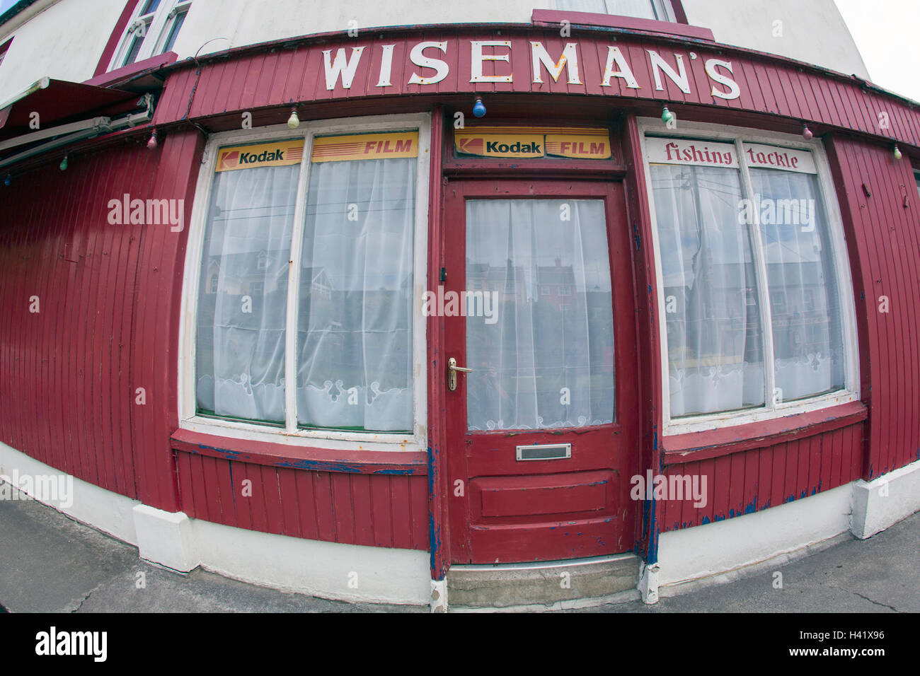 Durrus negozio di fronte West Cork Foto Stock