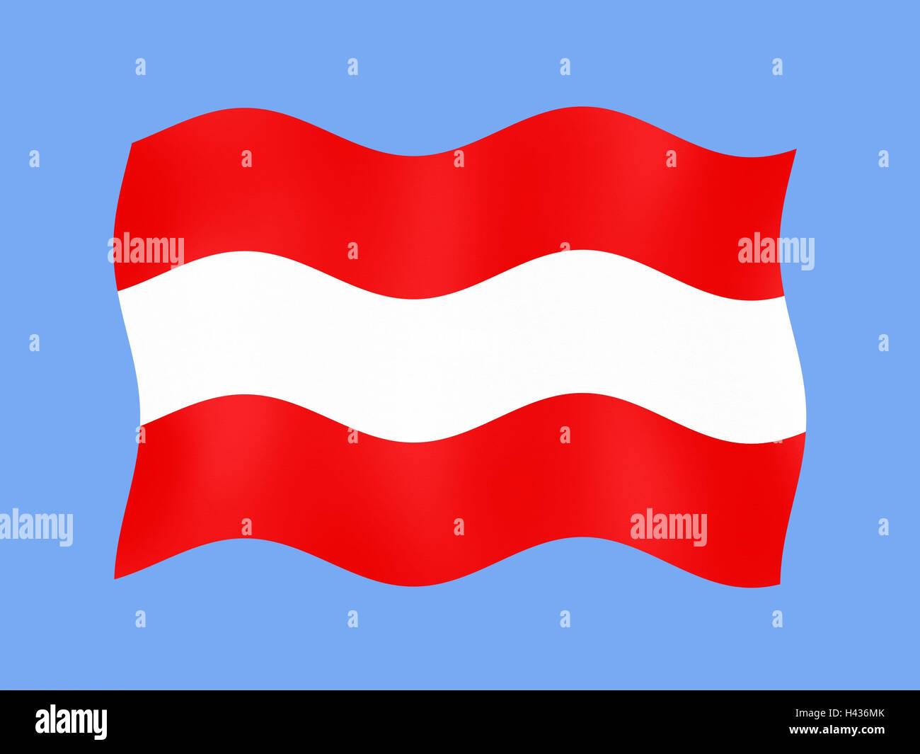 Computer grafica, bandiera nazionale, Austria, bandiera, la bandiera, lo Stato di bandiera, membro figura, blow, austriaca, la fotografia del prodotto, Foto Stock