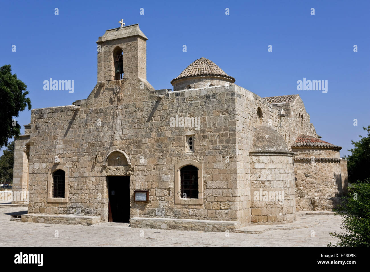 Cipro, in greco, Kiti, chiesa di Panagia Angeloktistos, Foto Stock