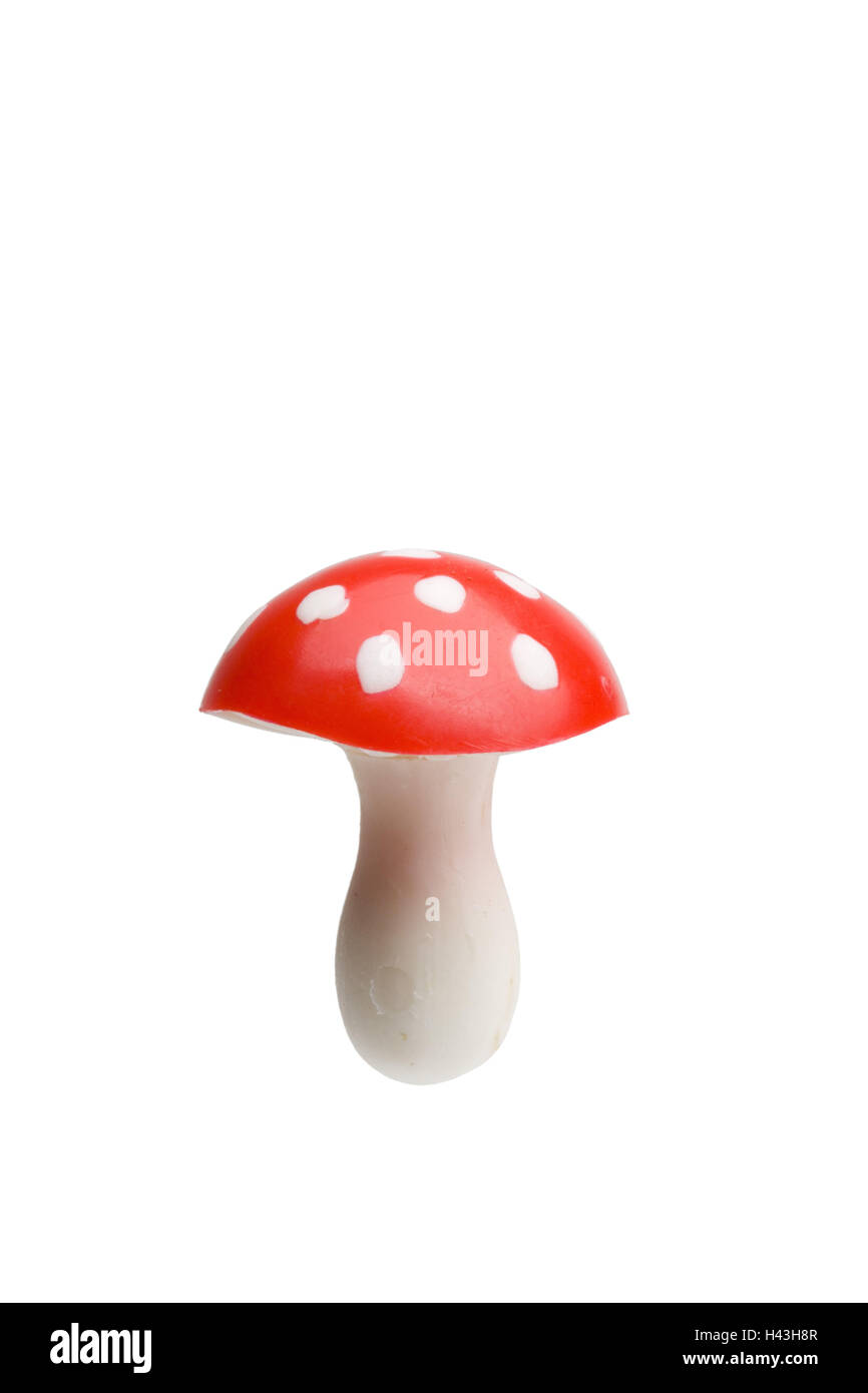 Toadstool, oggetti decorativi, cut-out, Foto Stock