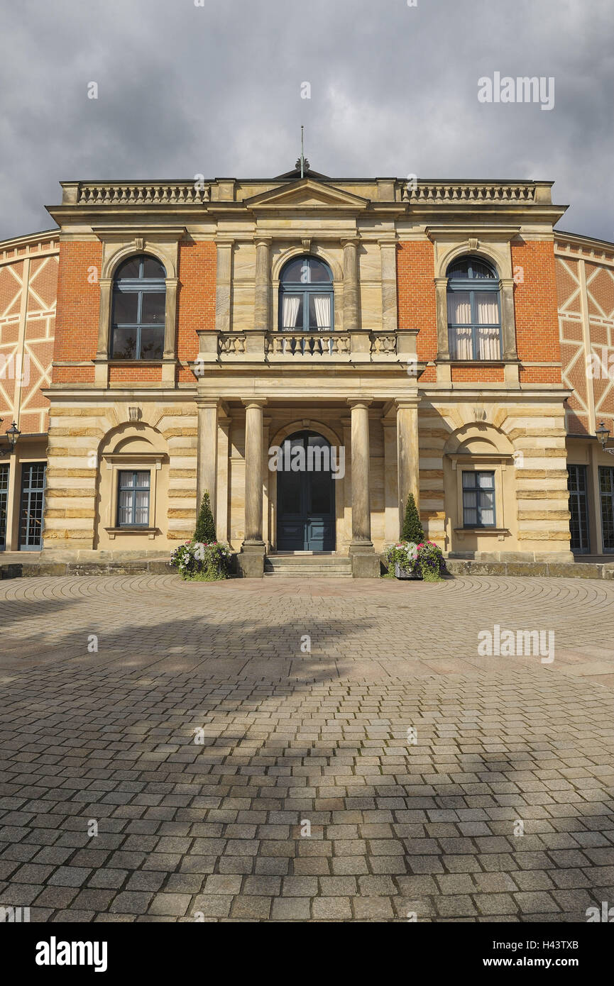 In Germania, il Land della Baviera di Bayreuth festival casa delle prestazioni, Foto Stock