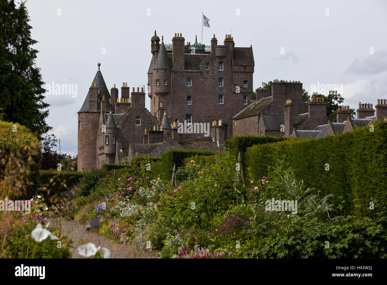 Gran Bretagna, Scozia, Angus, Glamis Castle, Italia protezioni, Foto Stock