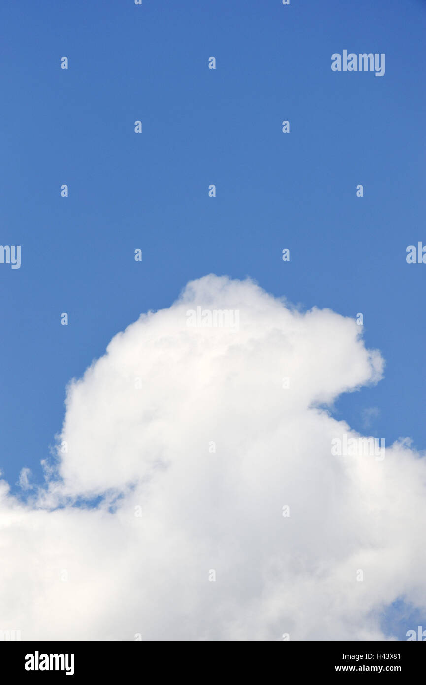 Cielo nuvoloso, Foto Stock