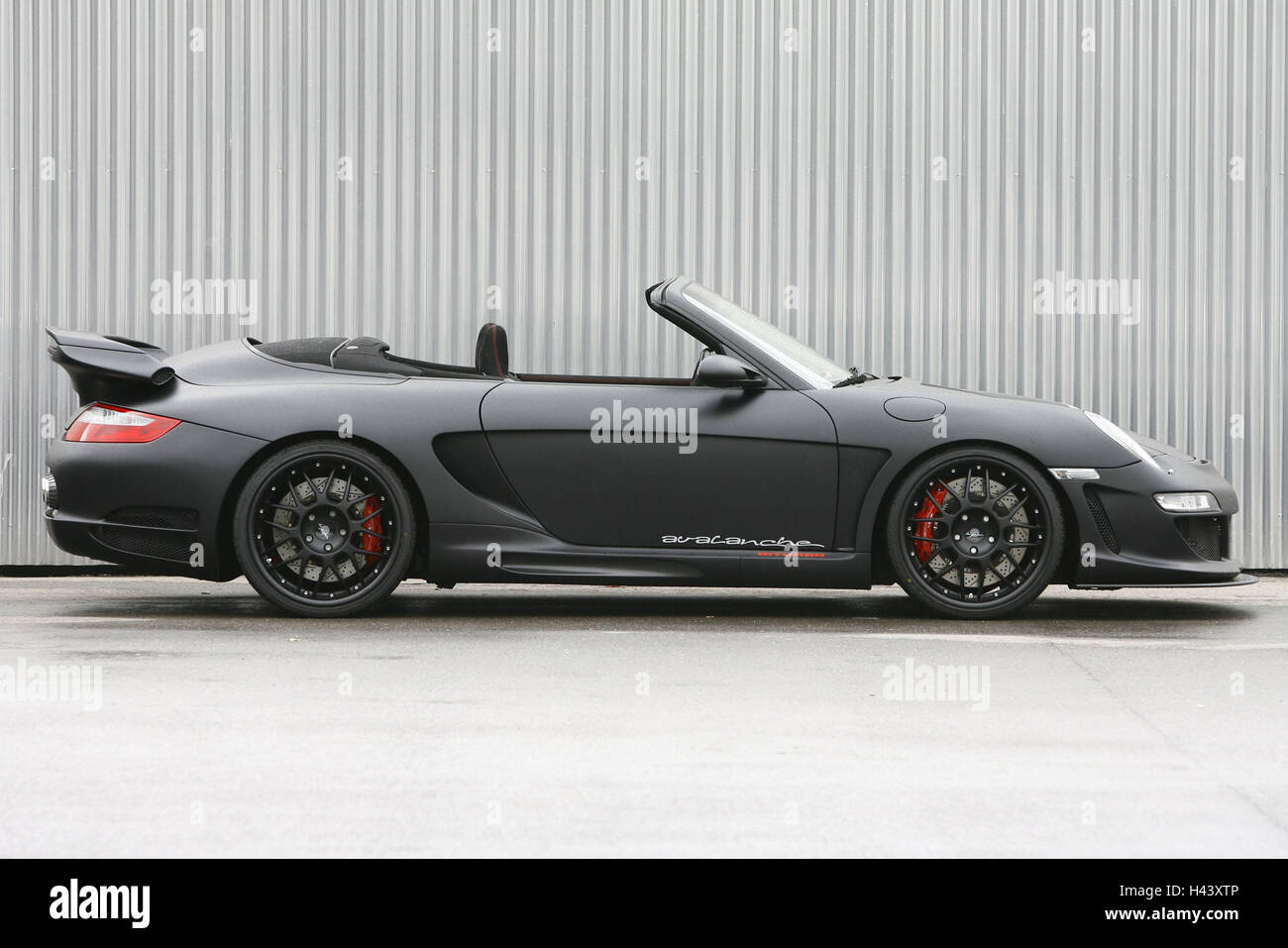 Auto Sportive, Gemballa Avalanche Biturbo, anteprima, auto, valanga, marciapiede, cabriolet, Gemballa, lusso, Porsche, nobilmente, esclusivamente, costoso, veicolo, auto di lusso, automobilismo, car design, Foto Stock