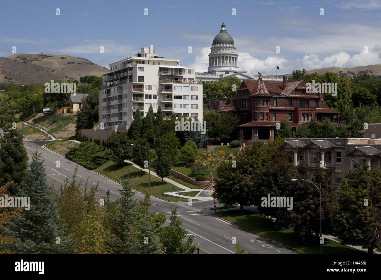 Gli Stati Uniti, Utah, Salt Lake City, la capitale federale, Utah State Capitol, Foto Stock