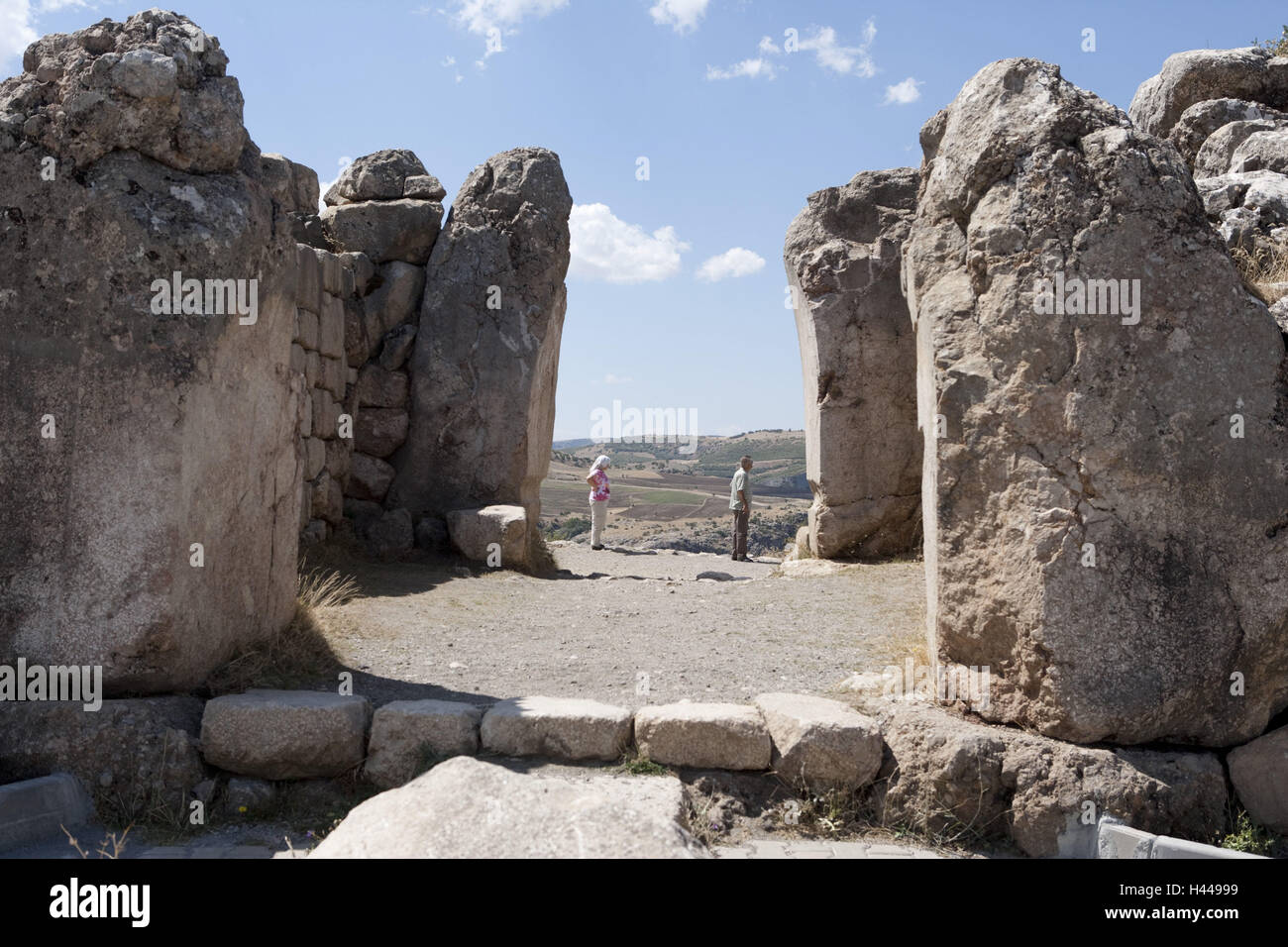 La Turchia, la regione del Mar Nero, sito di scavo, turistico, Foto Stock