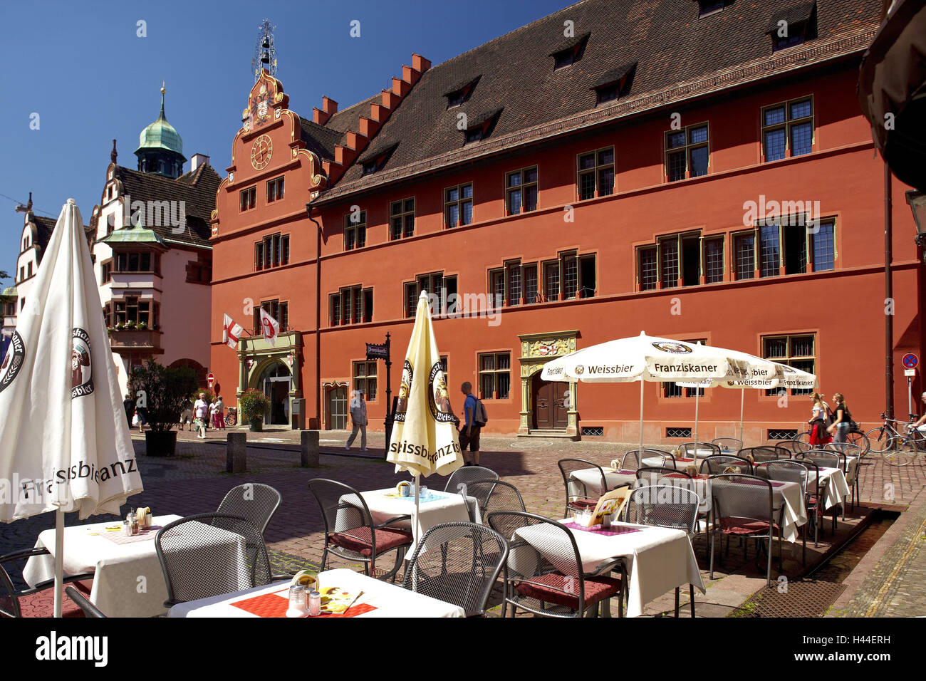 Germania, Breisgau, Freiburg, mercato, Foto Stock