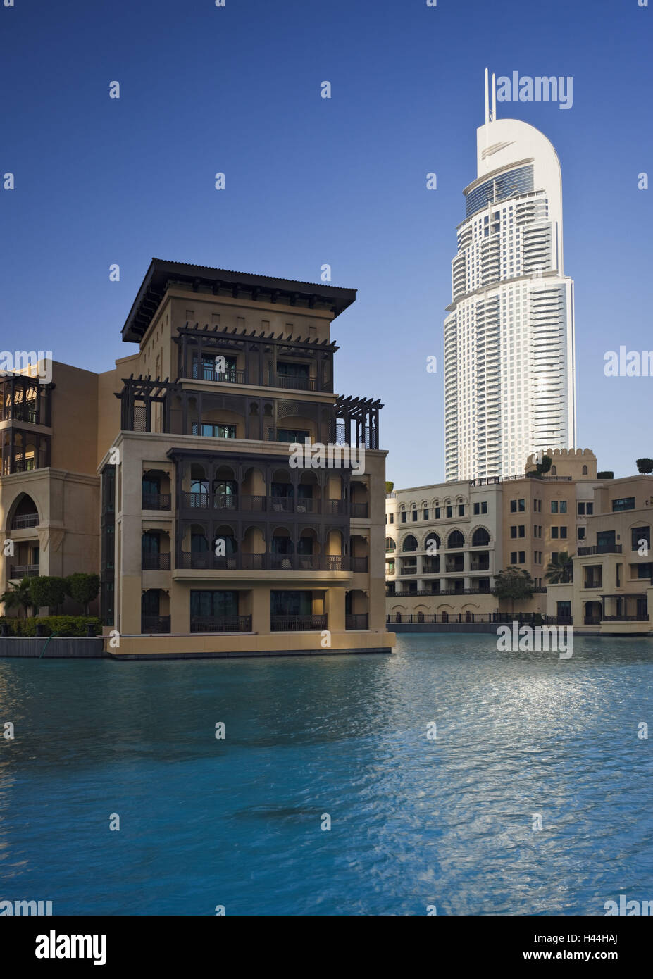 Emirati Arabi Uniti Dubai, cityscape, Indirizzo Hotel, Foto Stock