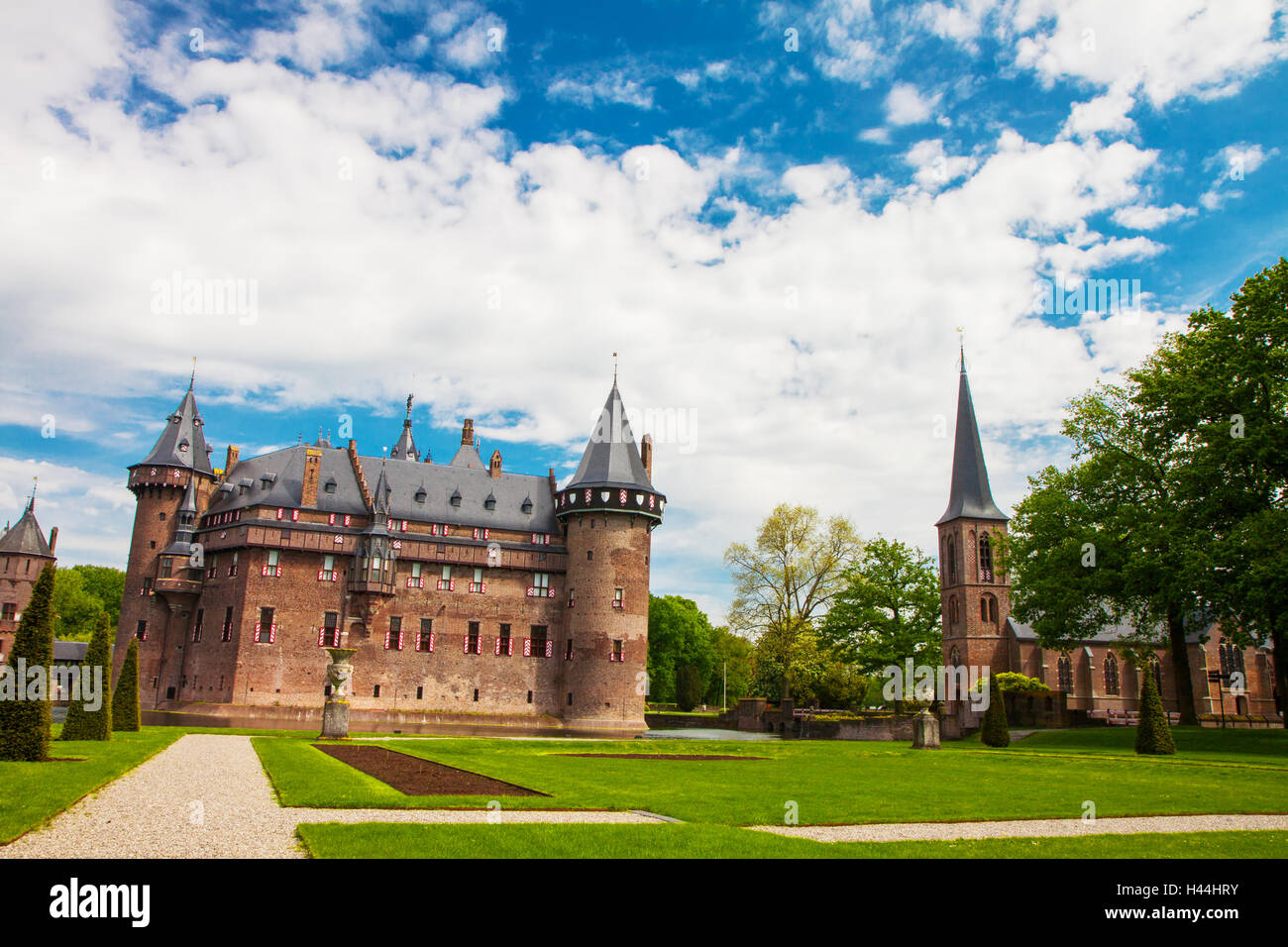 Castello De Haar, Paesi Bassi, Europa Foto Stock