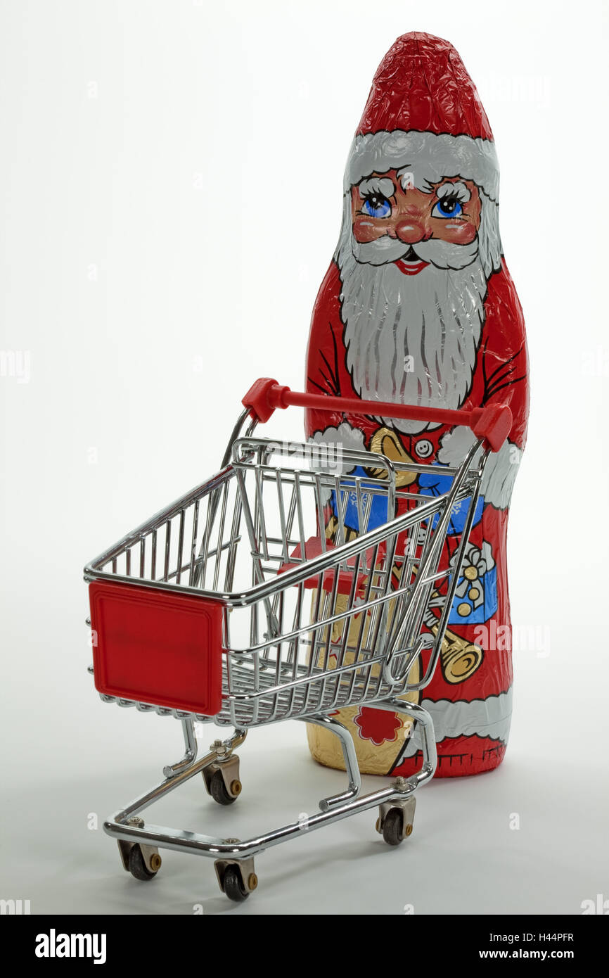 Il cioccolato Nicholas, carrello vuoto, Foto Stock