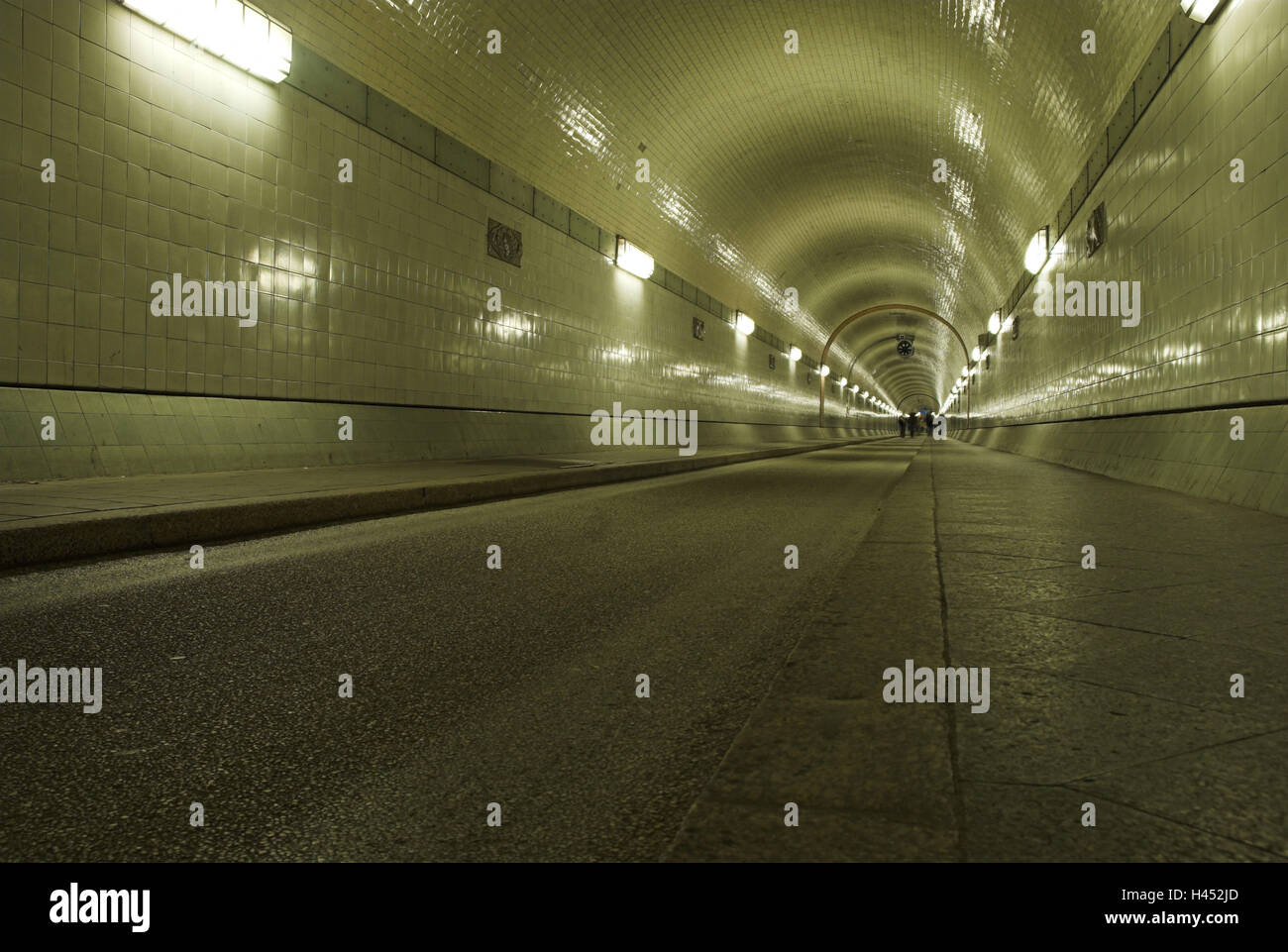 Tunnel, illuminazione, Foto Stock