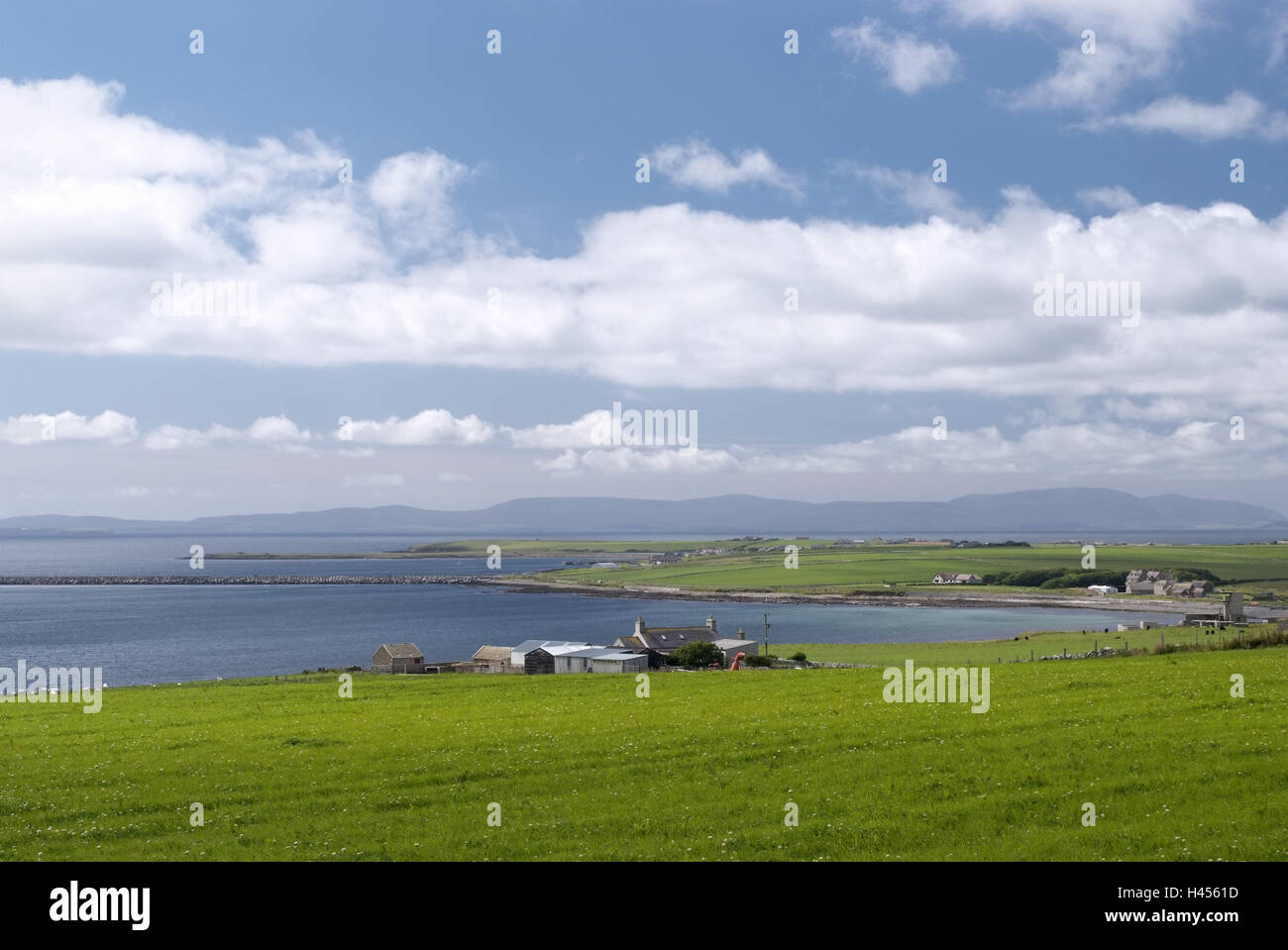 Gran Bretagna, Scozia, isole Orcadi, Isola di South Ronaldsay, Foto Stock