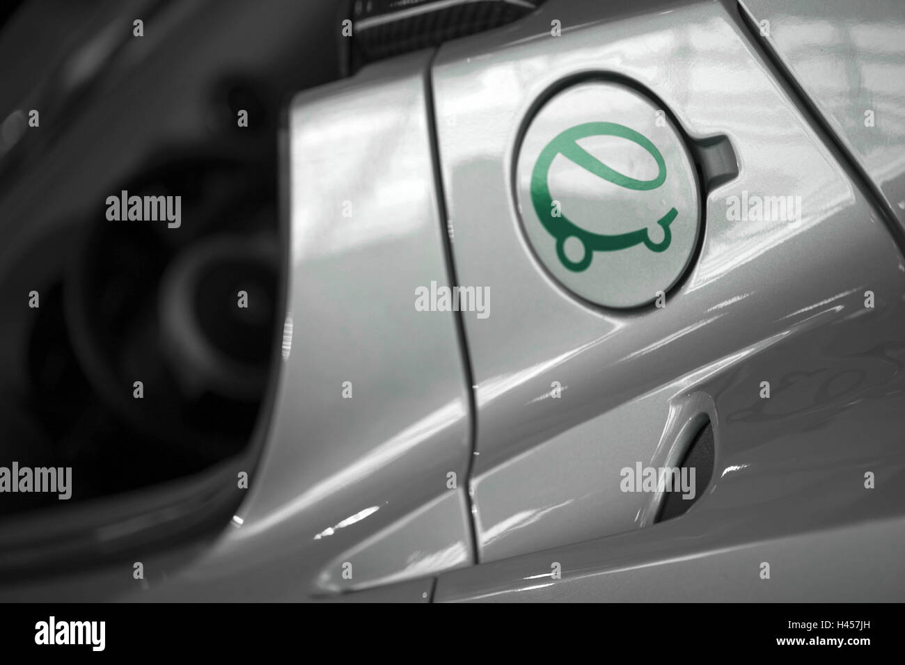 Veicolo, icona, energia alternativa, electromobile, Foto Stock