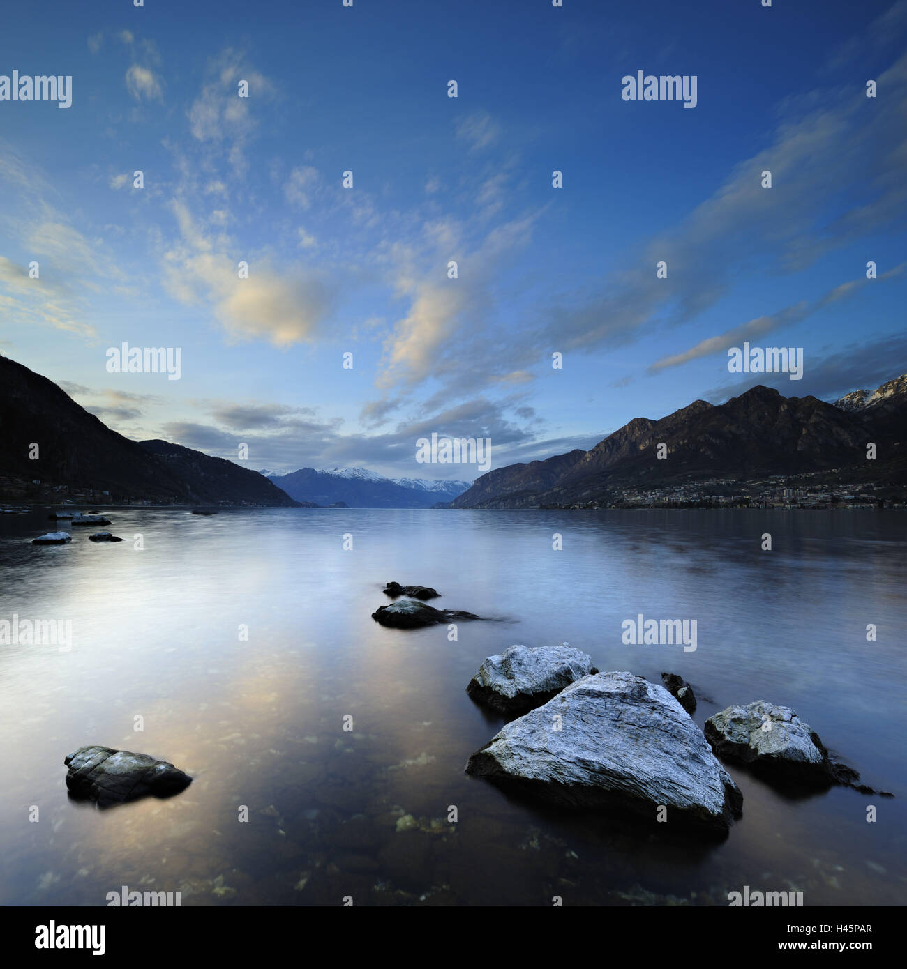 L'Italia, Lombardia, Lago di Como Tu, Foto Stock