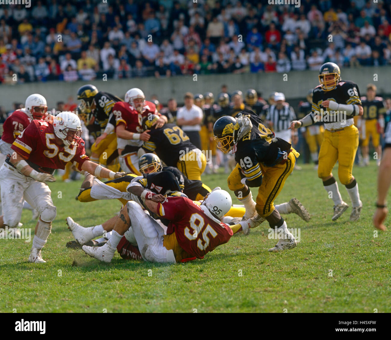Ragazzi di rugby Foto Stock