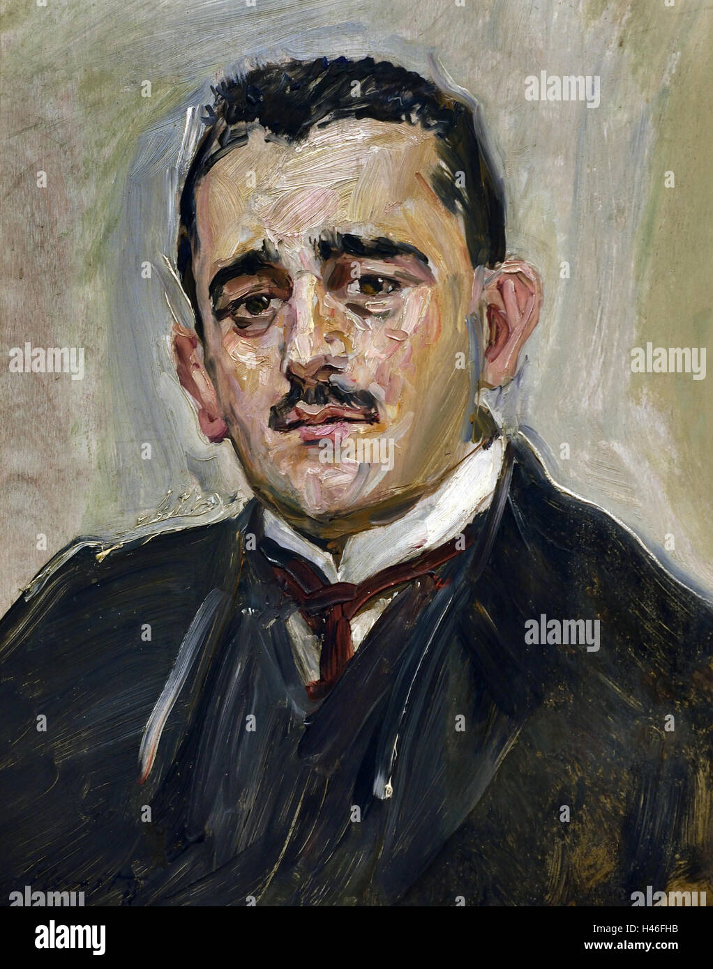 Ritratto Bruno Cassirer 1911 Max Slevort 1868-1932 il tedesco in Germania Foto Stock