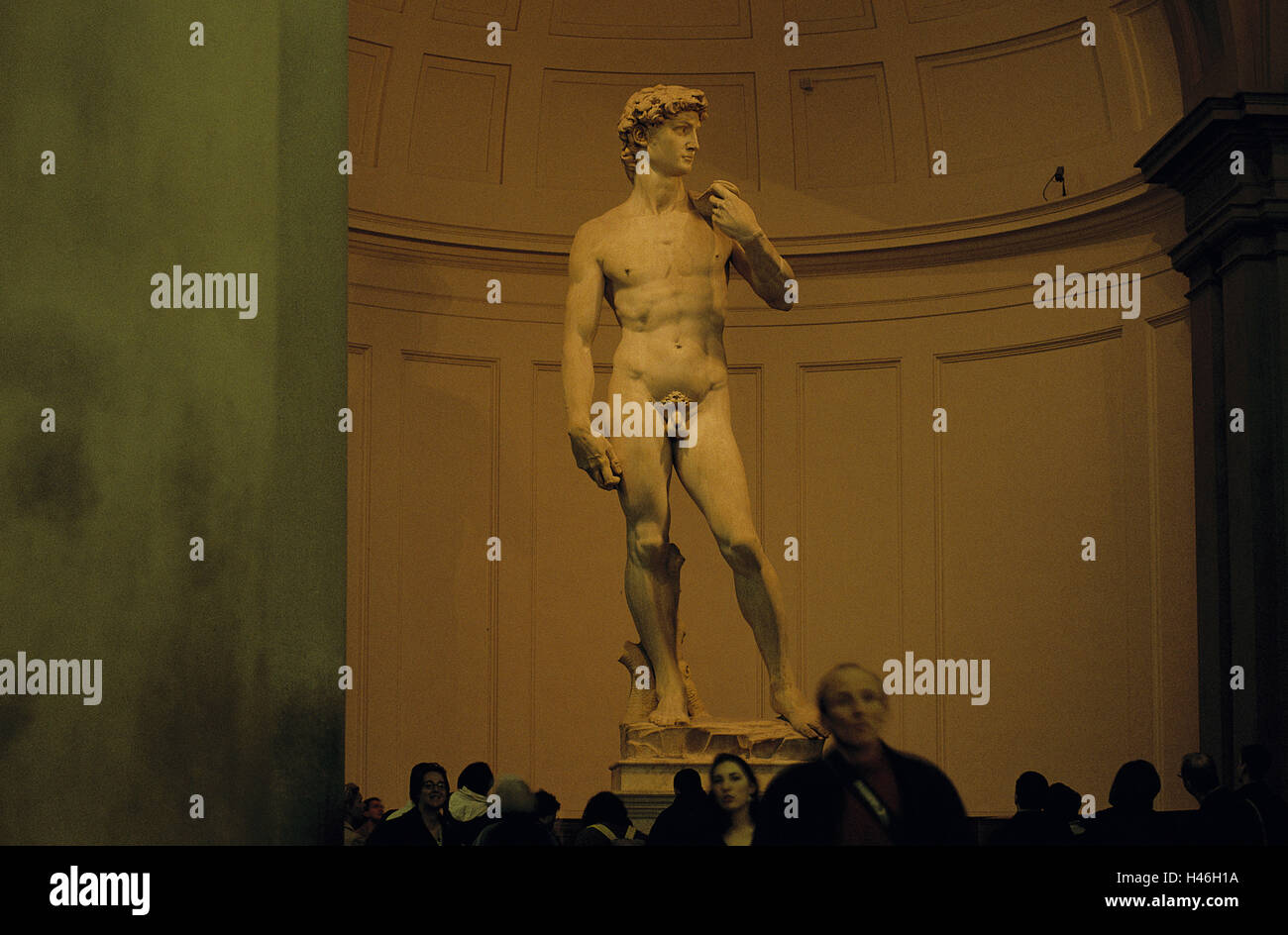 L'Italia, Firenze, Statua di Davide, Foto Stock