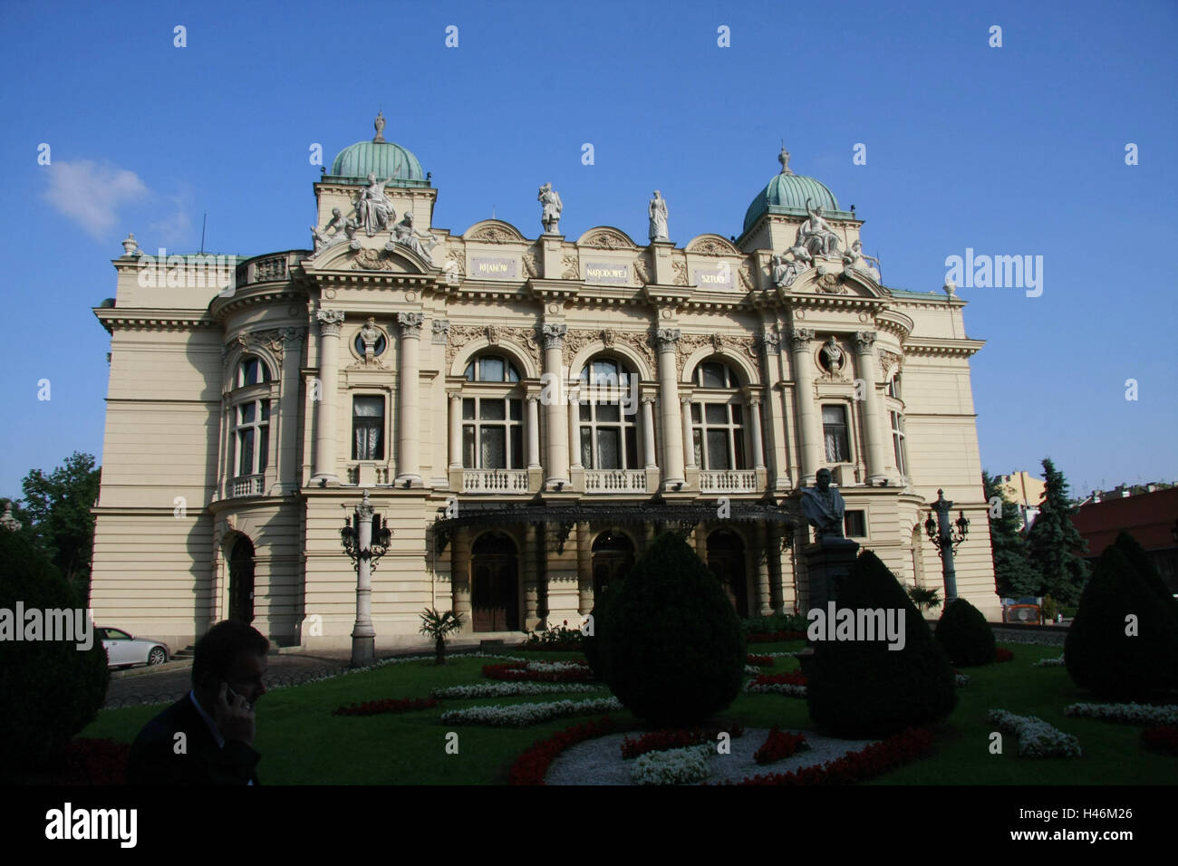 In Polonia, a Cracovia, Slowacki Theatre, Foto Stock