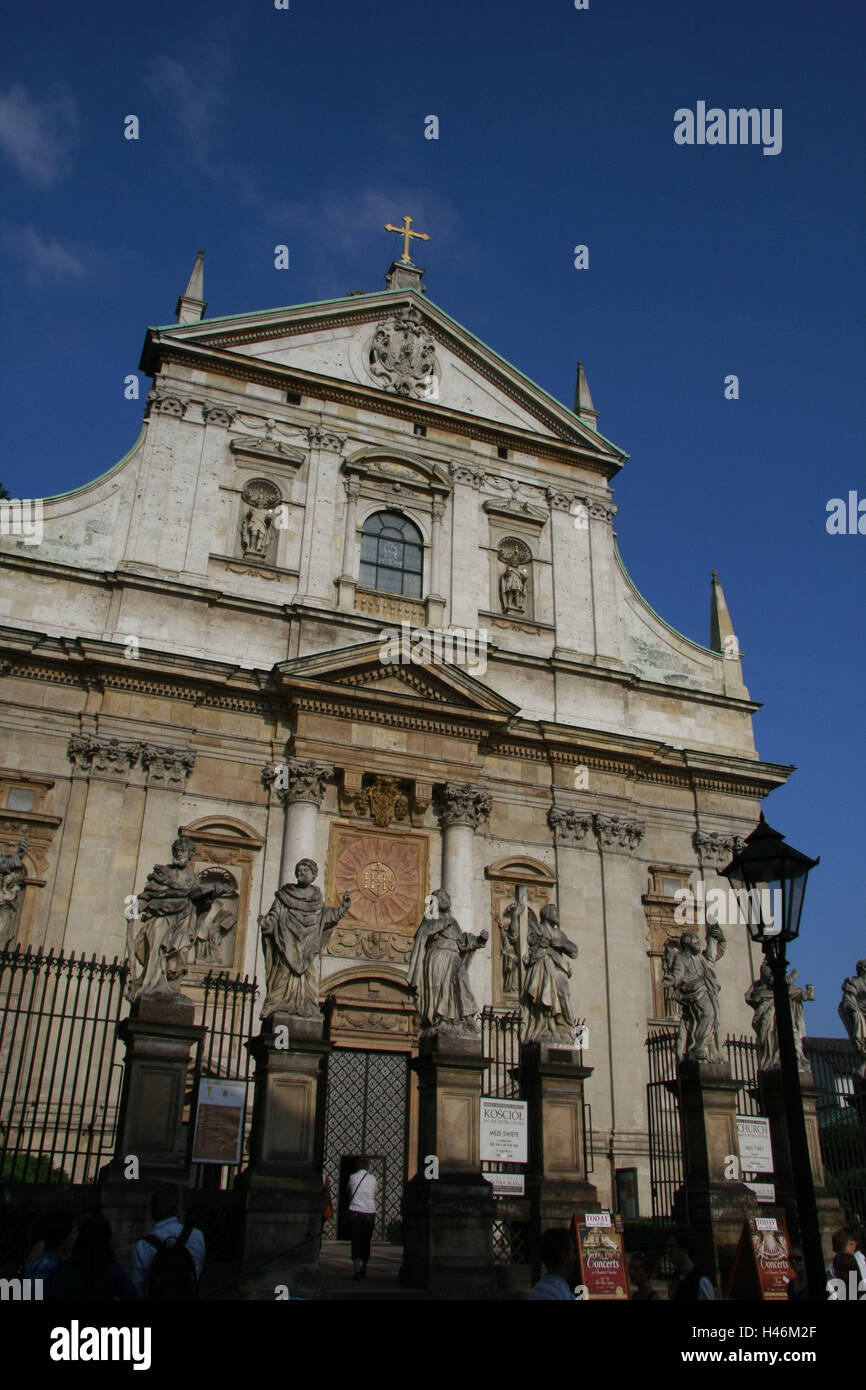 In Polonia, a Cracovia, Peter-und-Paul-Kirche, Foto Stock