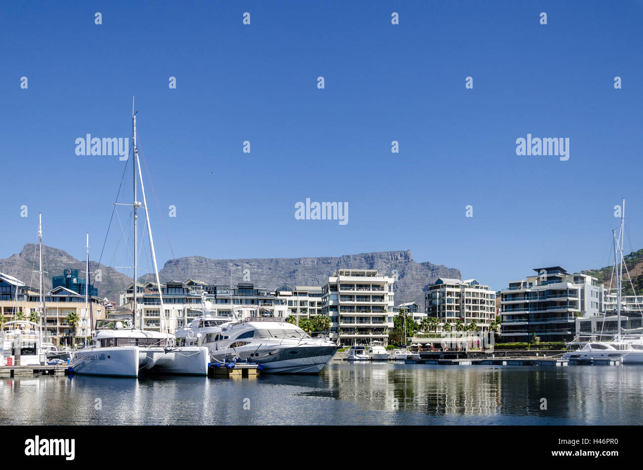 V&A Waterfront, Città del Capo, Western Cape, Sud Africa e Africa Foto Stock
