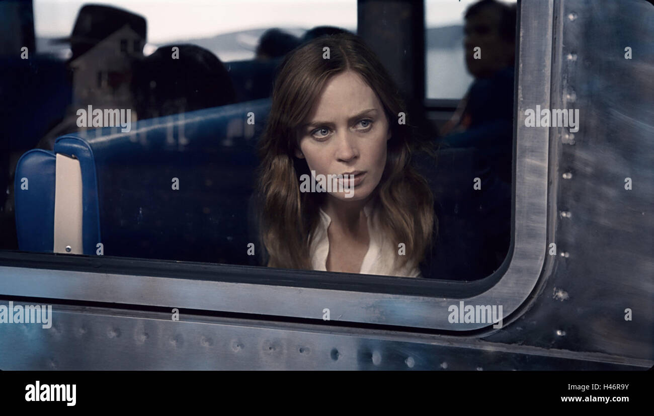 La ragazza sul treno (2016) Emily Blunt TATE TAYLOR (DIR) RACCOLTA MOVIESTORE LTD Foto Stock