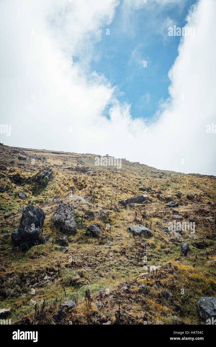 Chingaza paramo highlands Colombia Foto Stock