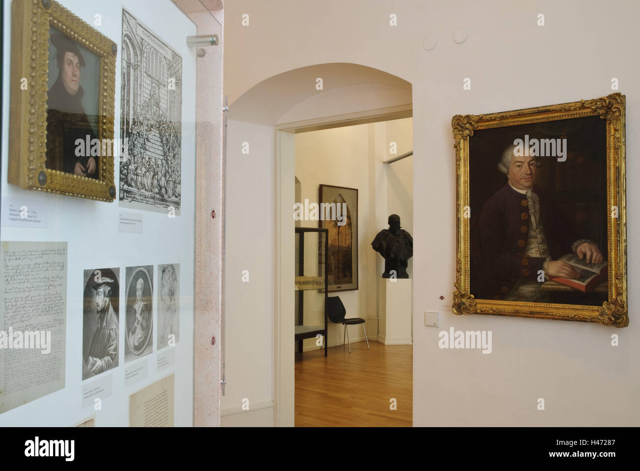 Heidelberg, University Museum, Università, Baden-Württemberg, Germania, Foto Stock