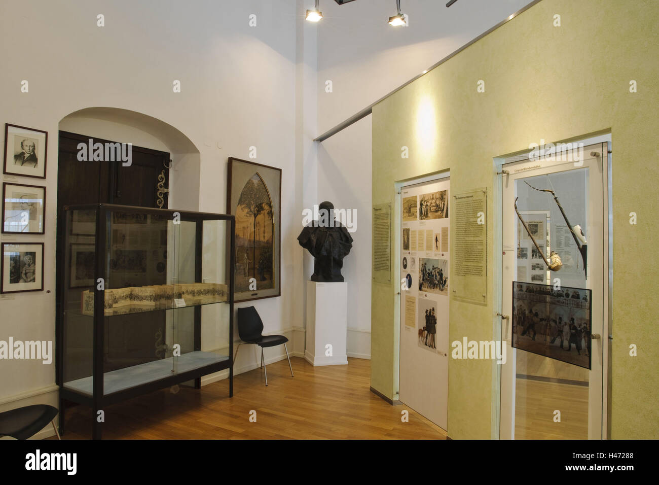 Heidelberg, University Museum, Università, Baden-Württemberg, Germania, Foto Stock