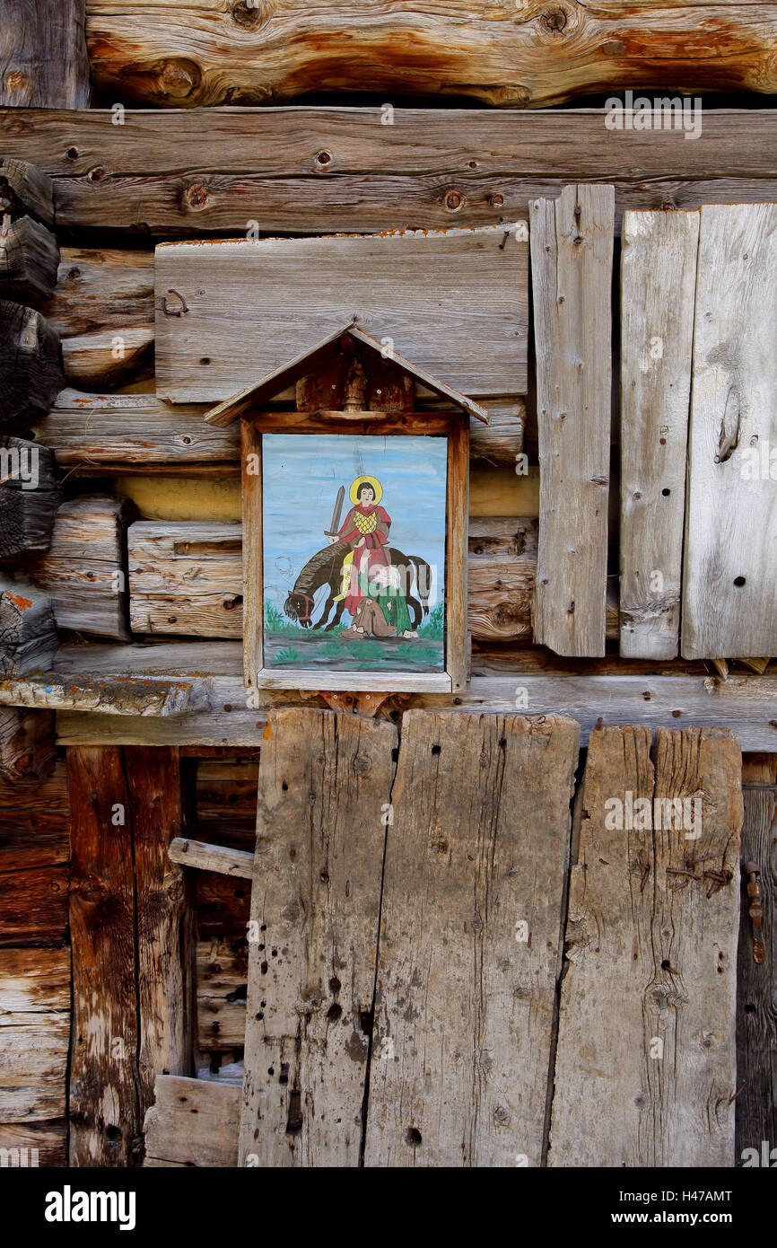 Saint Martin Darstellung come di un Marterl, Foto Stock